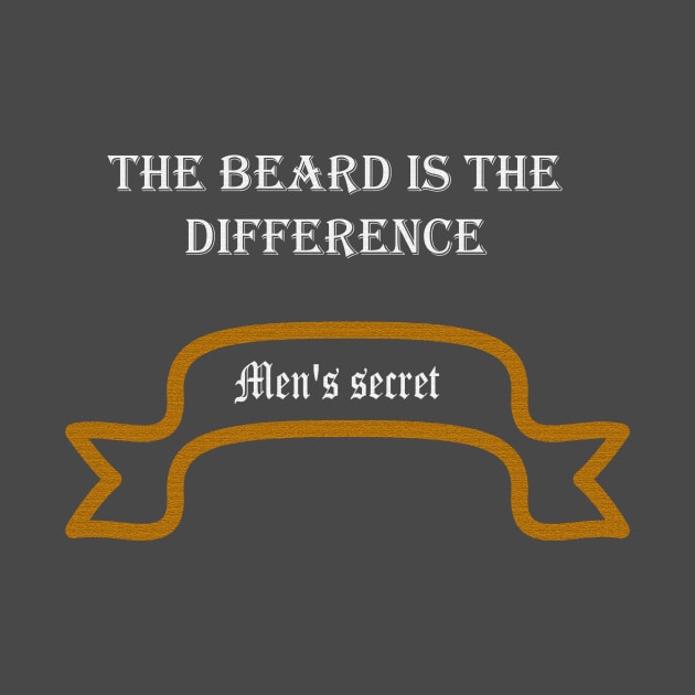 The beard is the difference by Yaman