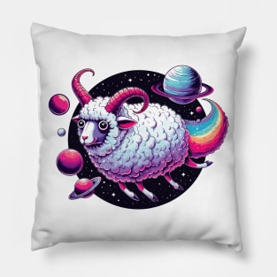 Space Sheep Pillow