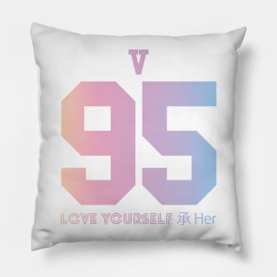 BTS (Bangtan Boys) LOVE YOURSELF 轉 'Her' V 95 Jersey Pillow