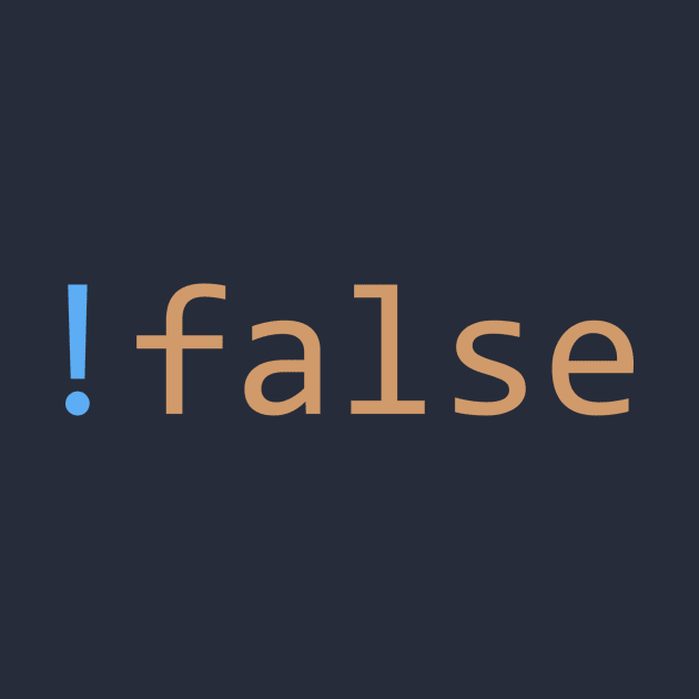 !false by Fullstak