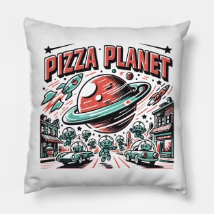 Pizza Planet Tribute - Fan Movie Theater Pizza Planet Movie Tribute - Pizza Planet best Tribute and Designs Piza Pitza Pitsa Planet Tribute - Pizza Lover Pizza Slice - Pizza and Chill Pillow