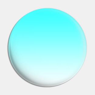 Aqua Blue to White Gradient Pin