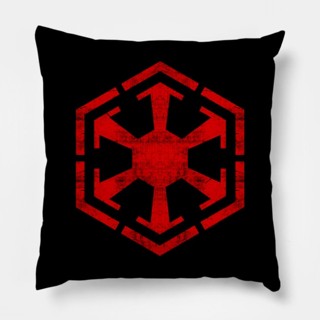 SITH HAPPENS - 2.0 Pillow by ROBZILLA