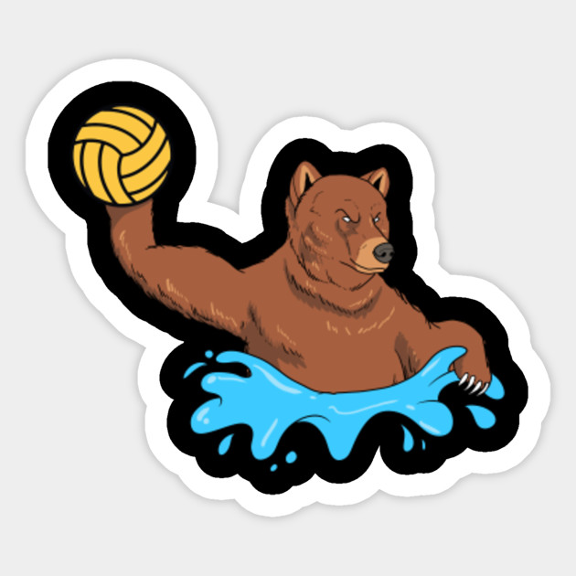 polo bear sticker