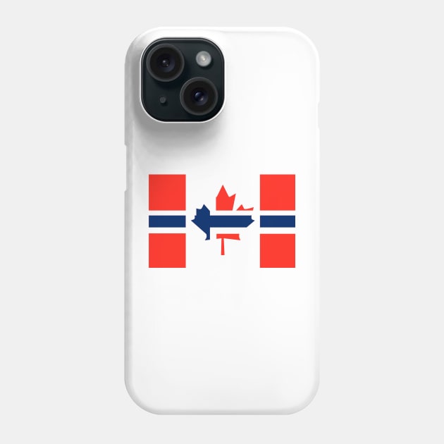 The Norwadian Flag Phone Case by elbanditohiphop