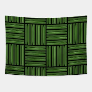 Green metallic pattern Tapestry