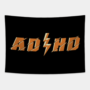 - ADHD - Vintage Design Tapestry