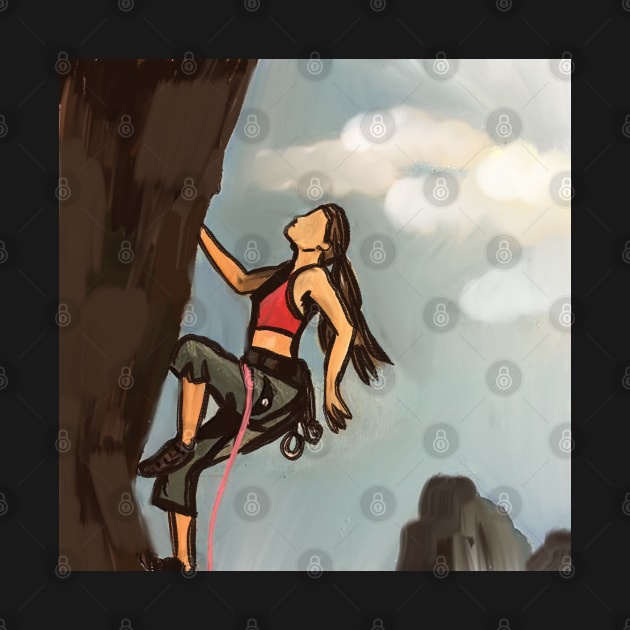 Rock Climbing by Art by Ergate