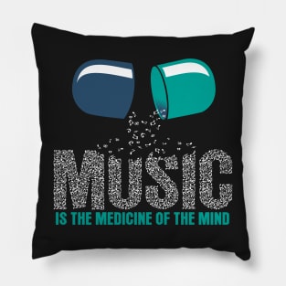 Music is medicine Pillow