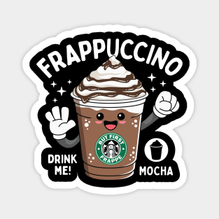 Mocha Blended Beverage for Coffee lovers Magnet