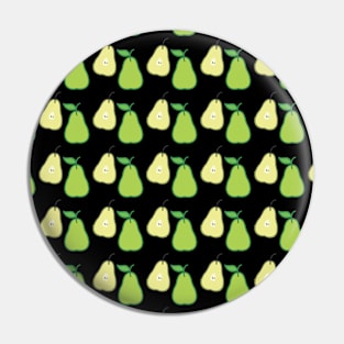 Pear fruit Pattern Pin