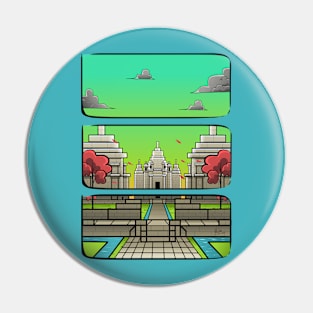 Indonesian hisitorcal building Pin