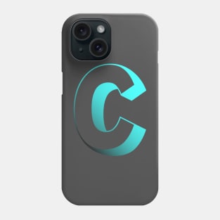 Letter C beautiful letters Phone Case