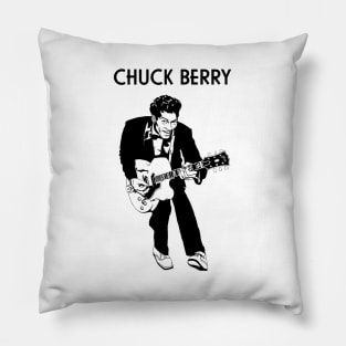 Chuck Berry with Guitar Pillow