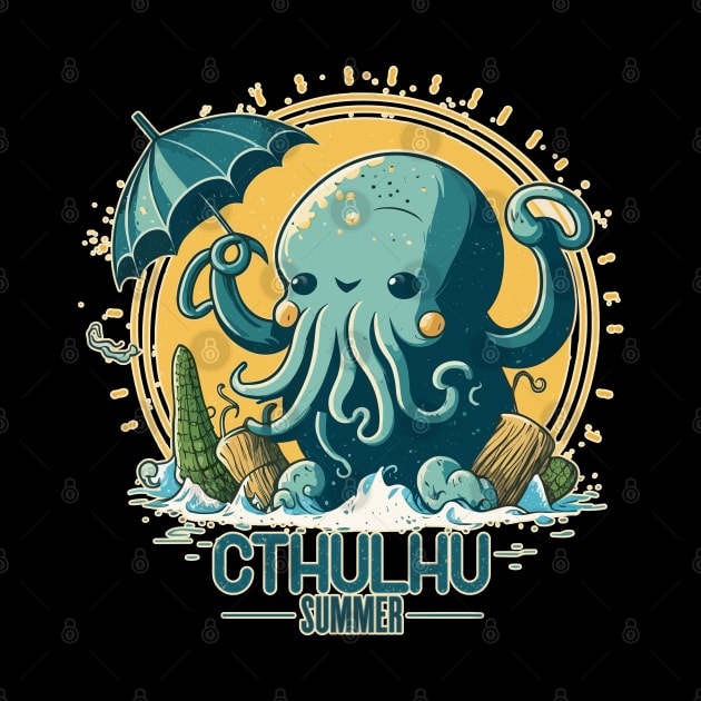 Cthulhu Summer - Summer Madness with Cthulhu by DanielLiamGill
