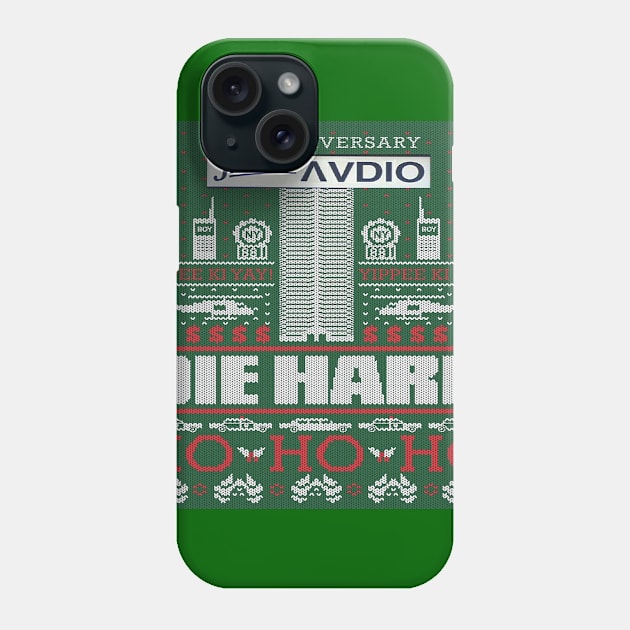 A Very Die Hard Christmas Jacket Audio Phone Case by jacketaudio.com