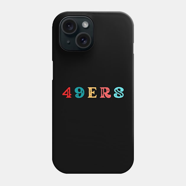 49ERS Football Phone Case by WiSki Play