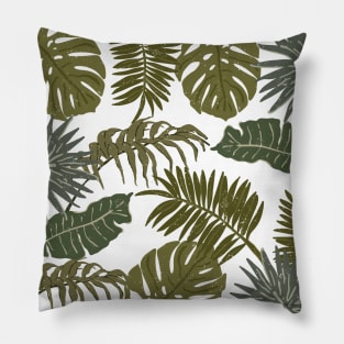 Palm leaf pattern Pillow