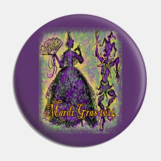 Mardi Gras 2024 Pin