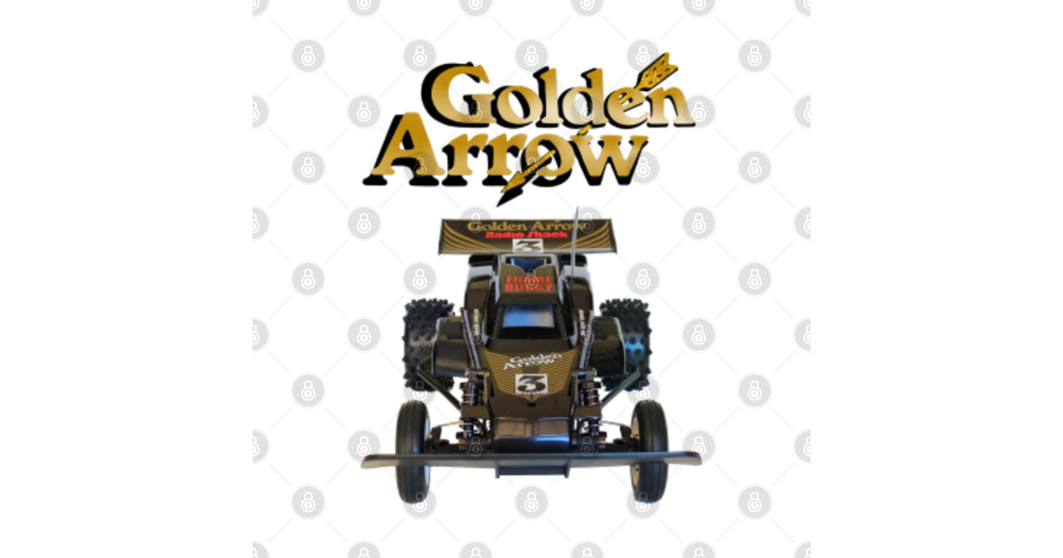 Golden Arrow Frame Buggy Radioshack TShirt TeePublic