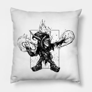 Fire Mage Goblin Pillow