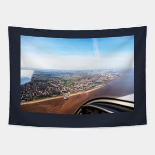 Cleethorpes And Grimsby From Above Tapestry