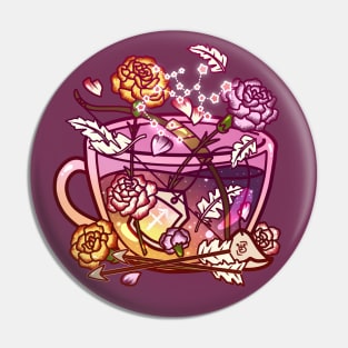 Sagittarius Zodiac Teacup Pin