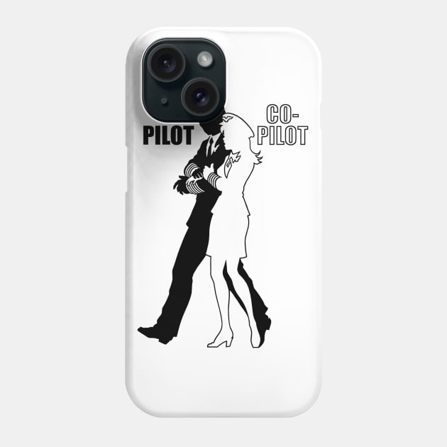 Male Pilot and Co-Pilot Phone Case by RadicalDesigns