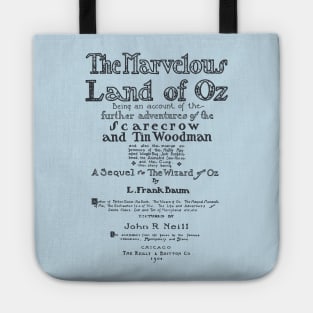 Wizard of Oz, Dorothy Gale, Tin Man, Cowardly Lion, Scarecrow, Ozma and the wicked witch! Tote