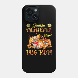 Corgi Truck Pumpkin Thankful Grateful Blessed Dog Mom Phone Case