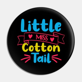 Little Miss Cotton Tail Pin