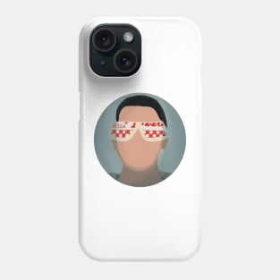 Elevens pizza blocker glasses - Stranger things Phone Case