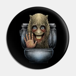 Horror toilet Monster #31 Pin