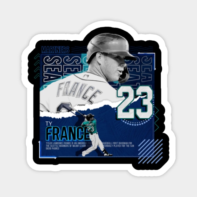 Rinkha Ty France Baseball Edit Mariners Long Sleeve T-Shirt