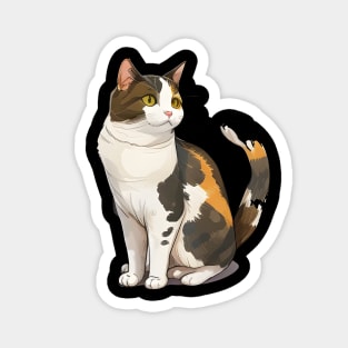 I Love You My Lady Cat - Love Cute Cats Magnet