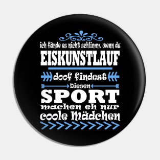 Eiskunstlauf Mädchen Eis Pirouette Frauen Pin