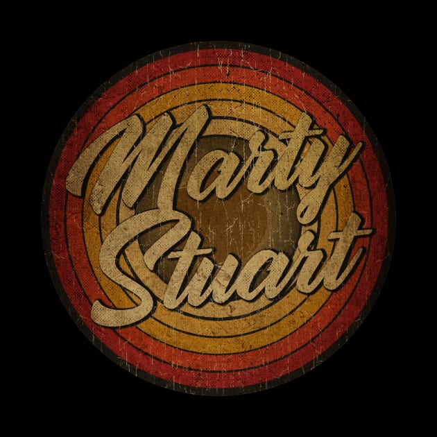 Marty Stuart text, vintage, retro, faded, metal, by arjunthemaniac