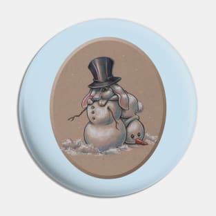 Snow Bunny Shenanigans Pin