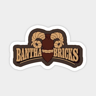 Bantha Bricks Over the Heart (Small Logo) Magnet