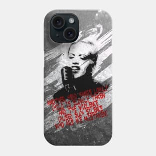 Zombie song. Rock legend Phone Case