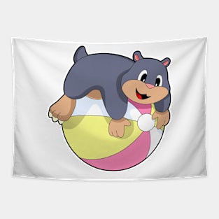 Mole with Water polo Tapestry