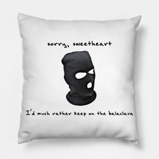 Balaclava Pillow