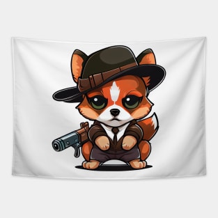 Cute pet, funny pet, boss pet, pirate pet, gangster pet, lovely pet. Tapestry