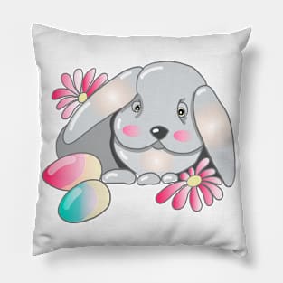 Cute easter bunny Pillow