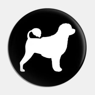 Portuguese Water Dog Silhouette Pin