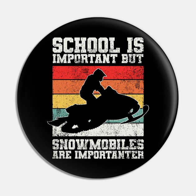 Snowmobile Pin by KAWAIITEE