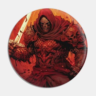 Warrior Savage Fury Skullstrike Pin