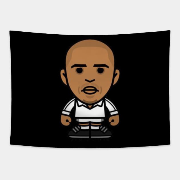 Roberto carlos chibi Tapestry by Laris Manis Art