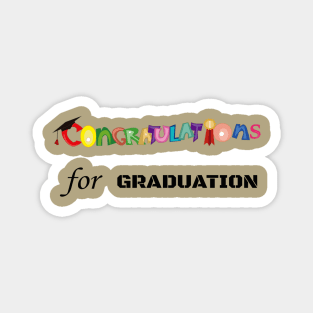 Congratulations For Graduation Magnet