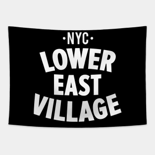 Lower East Village NYC Shirt - Manhattan - Urban Chic for Trendy Style Tapestry